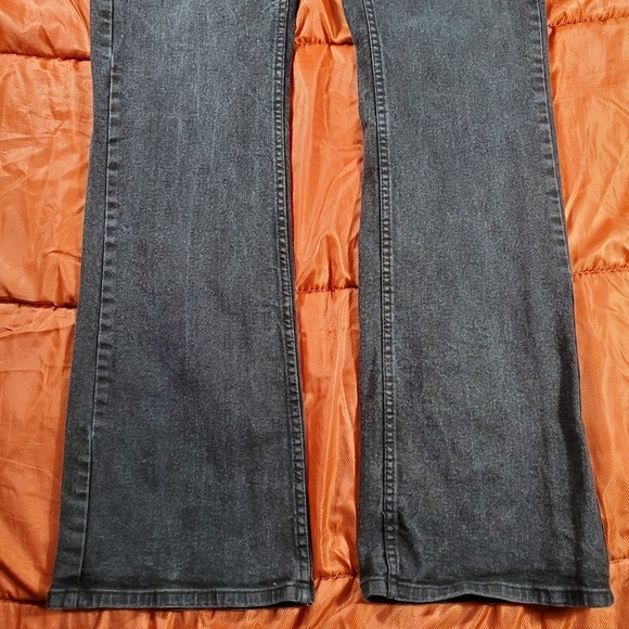 Cody James Jeans Mens 38x35 Night Rider Black Denim Stackable Straight Boot Cut‎ - Picture 4 of 14